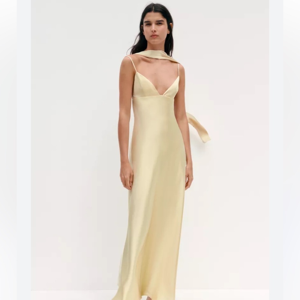 Zara Foulard Dress